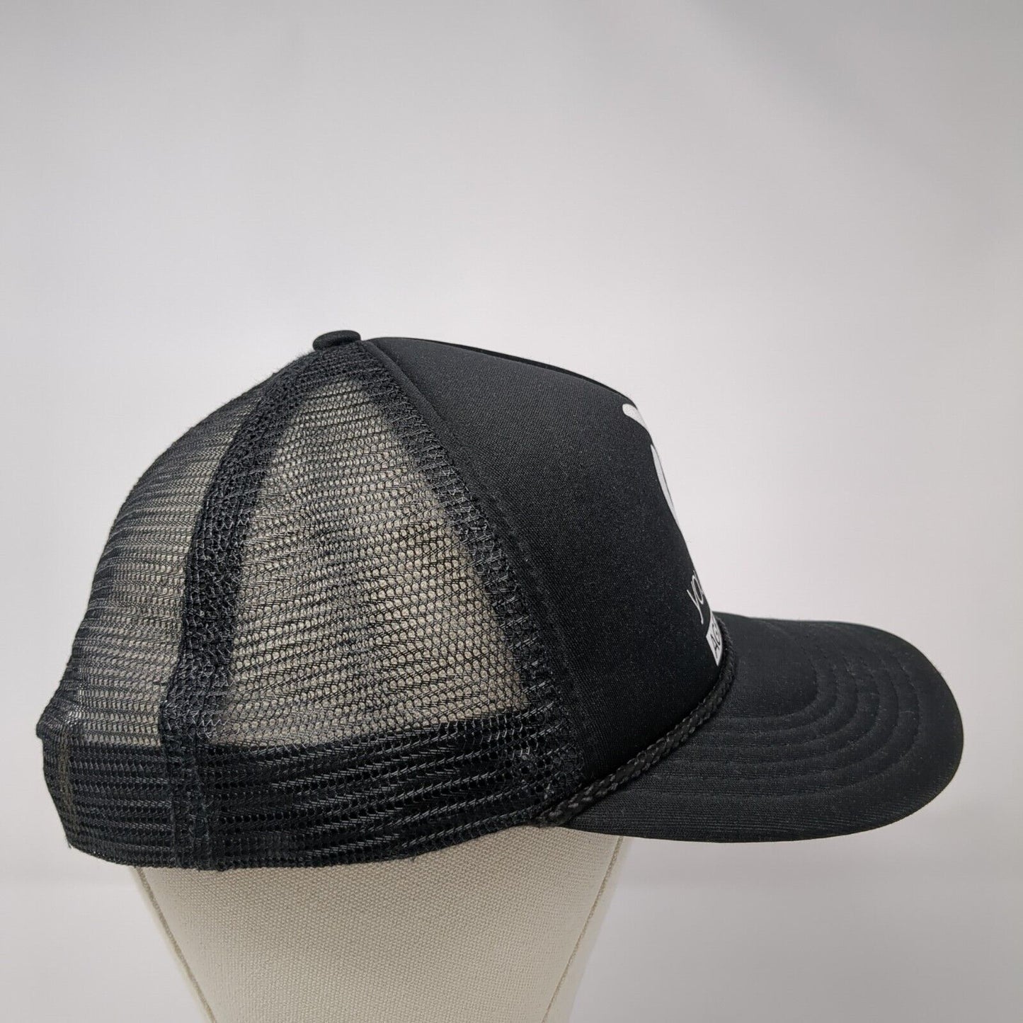 Youtheory Age Strong Snapback Rope Trucker Hat Black One Size Mesh Back