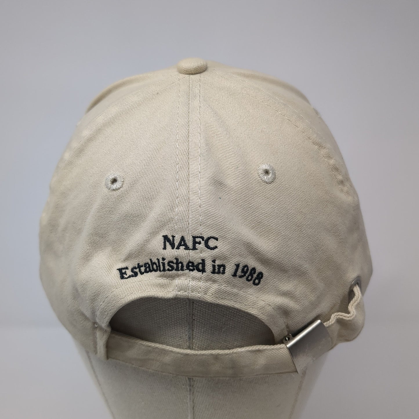 Life Member North American Fishing Club Baseball Cap Beige One Size Adjustable