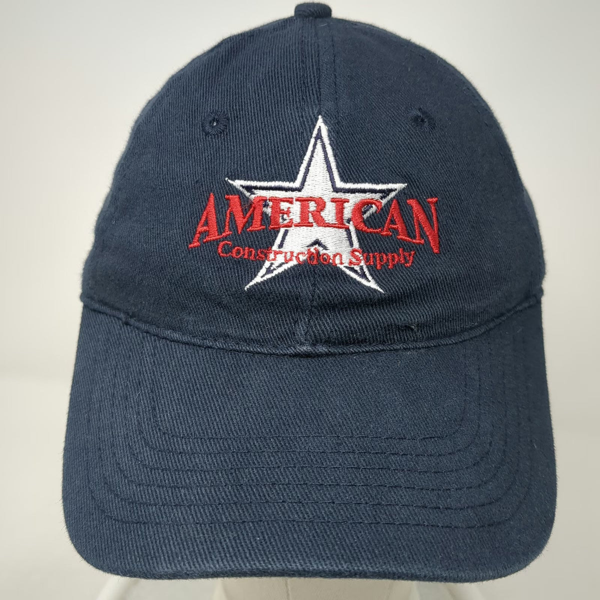 Fahrenheit American Construction Supply Blue M Marshalltown Baseball Cap Hat