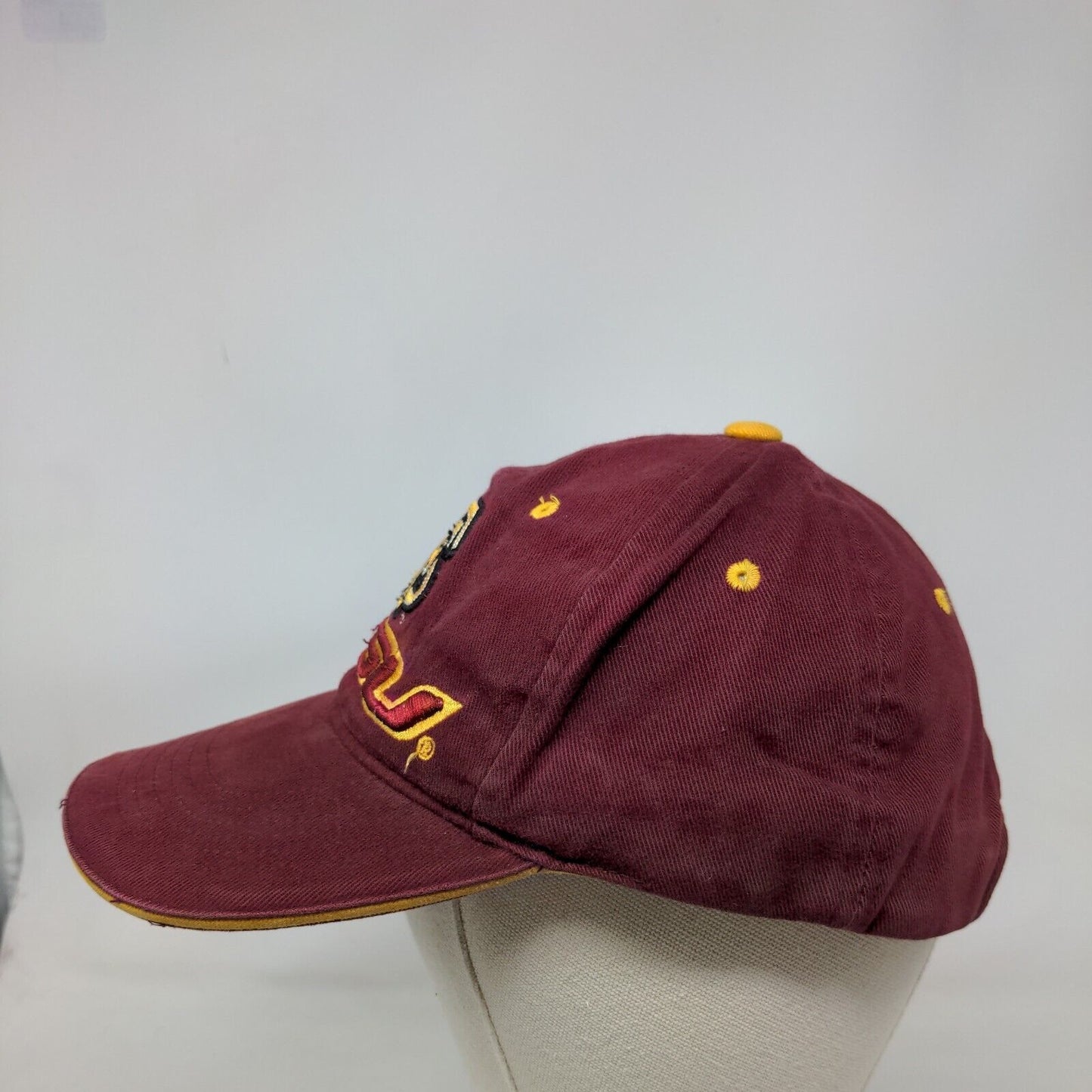 FSU Florida State University Strapback Hat Red Embroidered Logo Adjustable NCAA