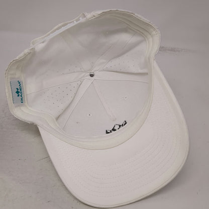 Diadem Trucker Hat White One Size Snapback Laser Cut Performance Sports Tennis