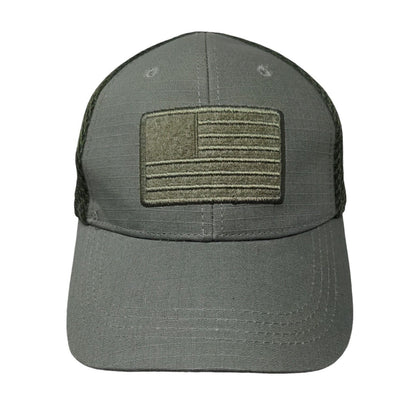 American Flag Mesh Back Fitted Hat Multicolor OSFM Highland Tactical