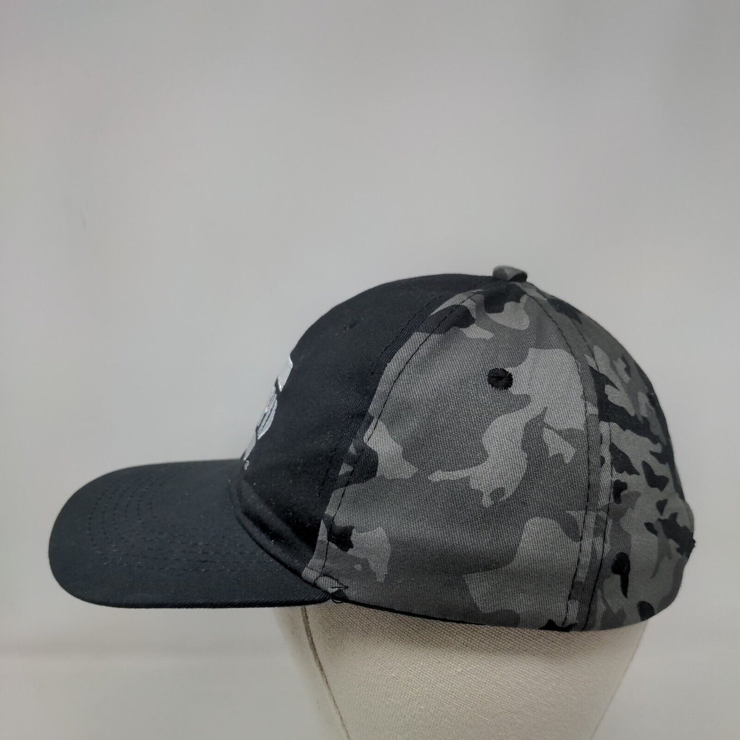 NAPA Auto Parts Strapback Hat Gray Camouflage OSFM Embroidered 6 Panel