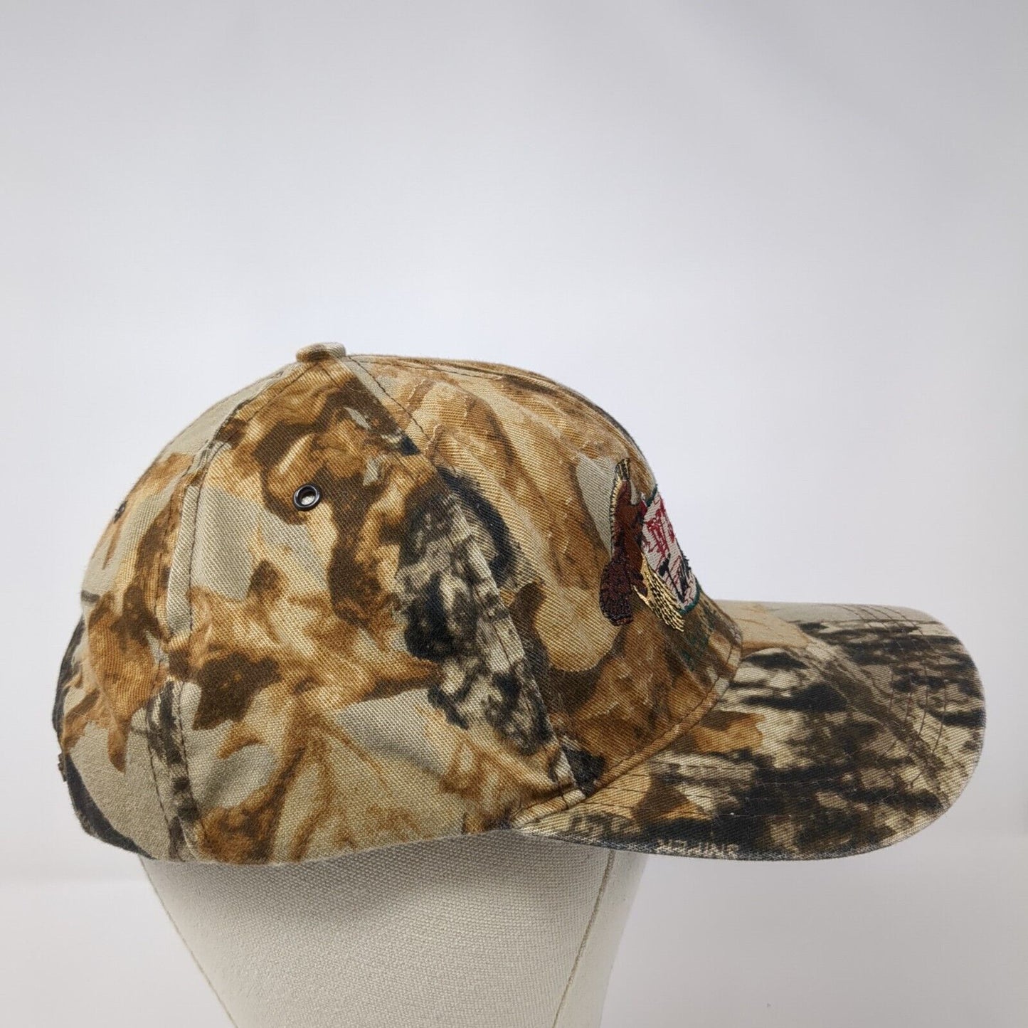 Wild Turkeys A Hunting Tradition Snapback Hat Camouflage One Size Adjustable