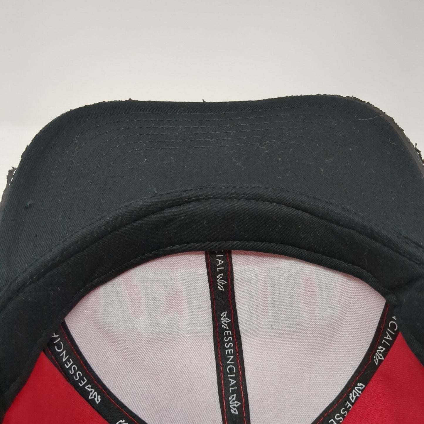 Verona Italia Snapback Hat Red One Size Adjustable Embroidered Essencial