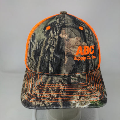 ABC Supply Co. Inc. Strapback Mesh Back Trucker Hat Camo OSFM Outdoor Cap