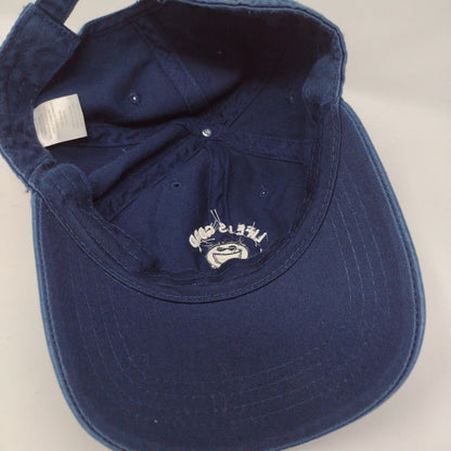Life is Good Boise Idaho Slideback Hat Blue OSFA Adjustable Embroidered Cotton