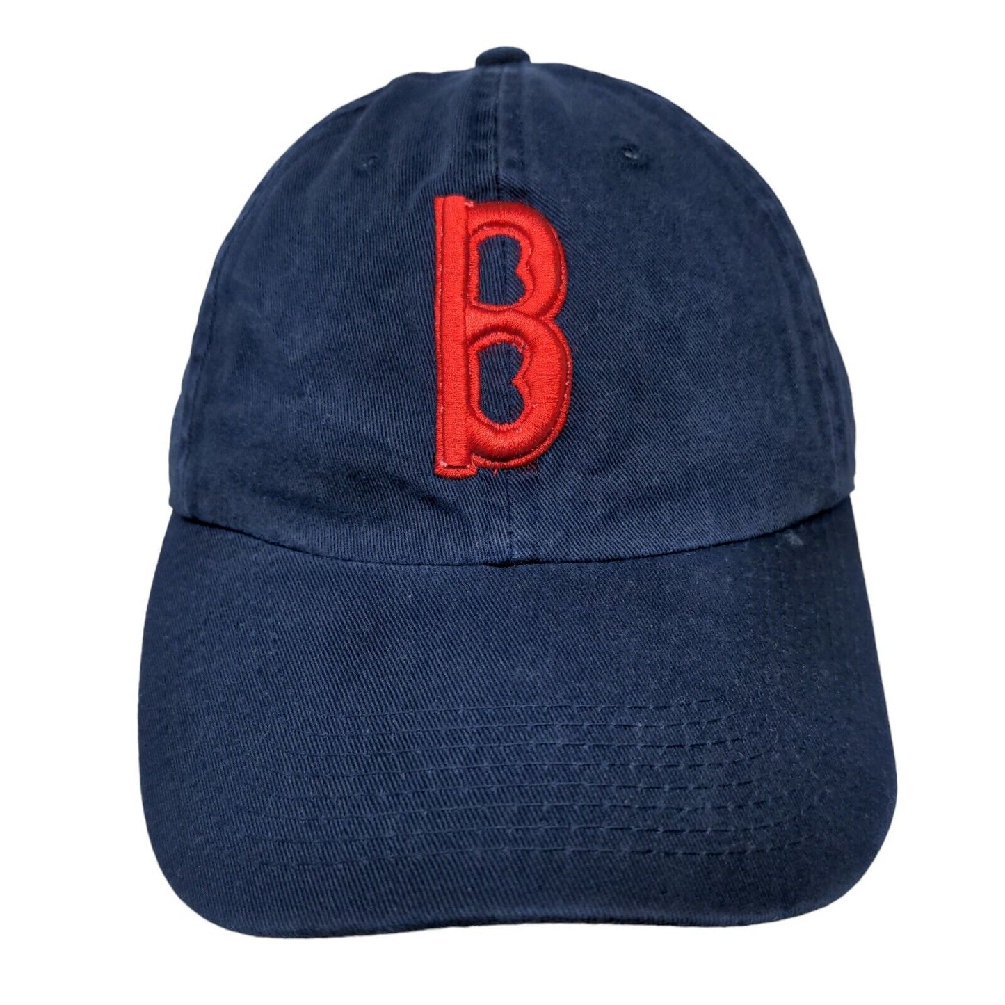 Bay State Apparel Boy's Strapback Hat Blue Embroidered Boston Logo