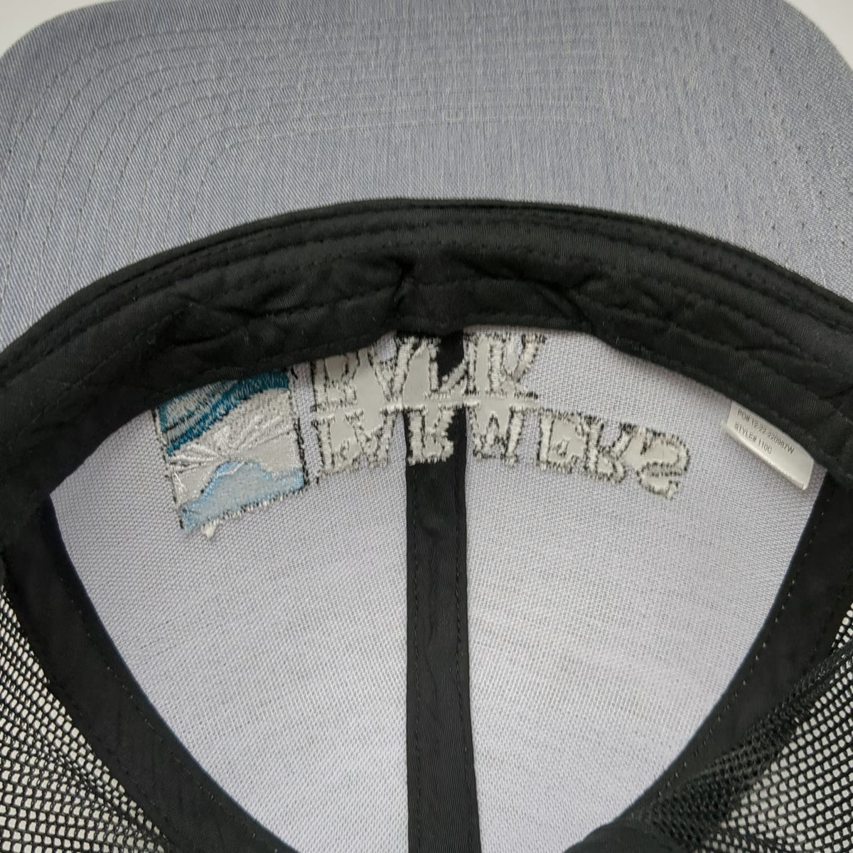 Pacific Headwear Trucker Hat Gray One Size Farmers Bank Since 1917 Mesh Snapback