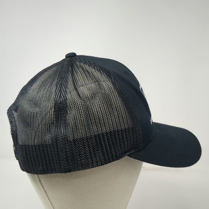 Idaho National Laboratory INL Trucker Hat Black One Size Snapback Mesh Back