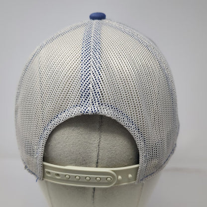 Cabela's Trucker Hat Blue One Size Snapback 1961 Mesh Back Embroidered Logo