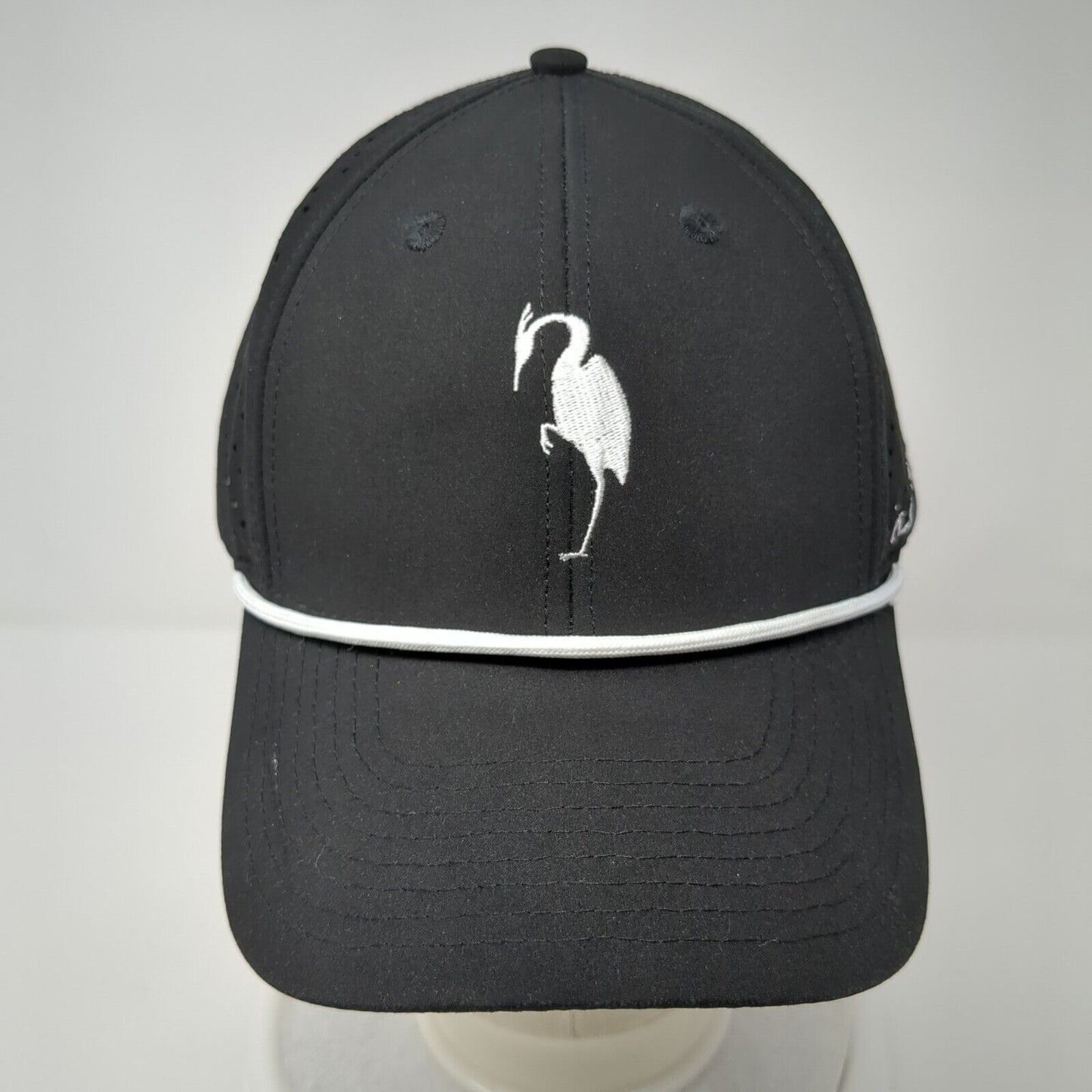 Player Pathway Snapback Rope Hat Black One Size Adjustable Embroidered