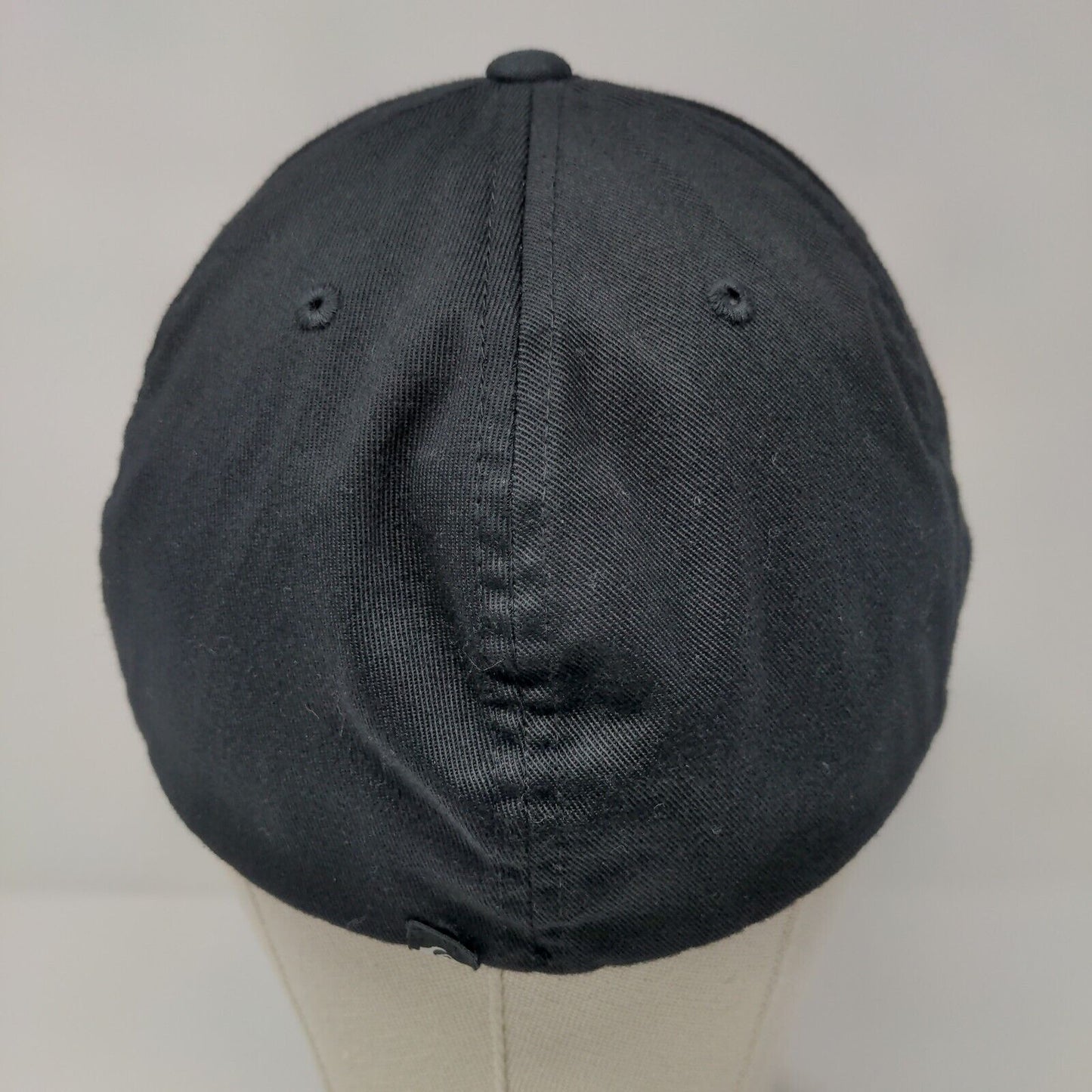 Quiksliver Fitted Hat Black Large/XL Embroidered Flexfit Colorblock