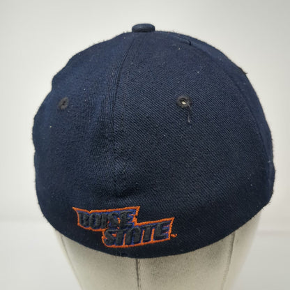Boise State Broncos NCAA Zephyr Blue S Cap Fitted 3D Embroidery Stretch Fit Hat