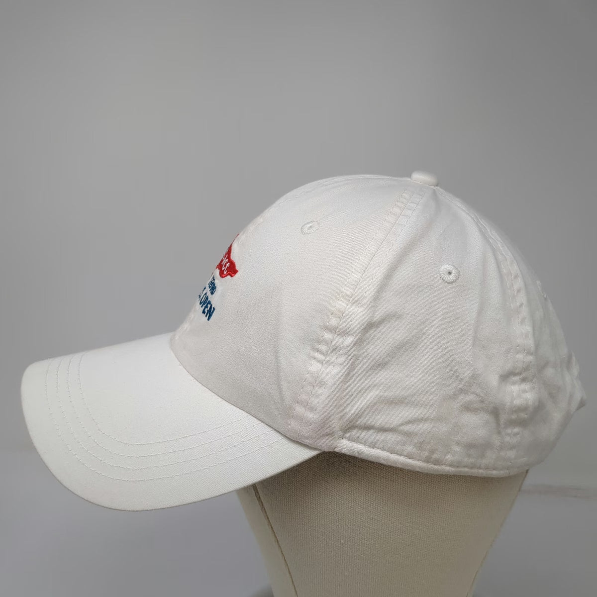 Ahead Baseball Cap White One Size USGA Member 123rd US Open LACC Golf Hat