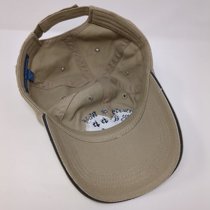 Grizzly & Wolf Discovery Center Strapback Hat Tan One Size Port Authority