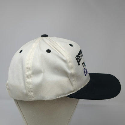 Utah Jazz NBA Twins Enterprise Snapback White Black 1998 Champions Hat Vintage