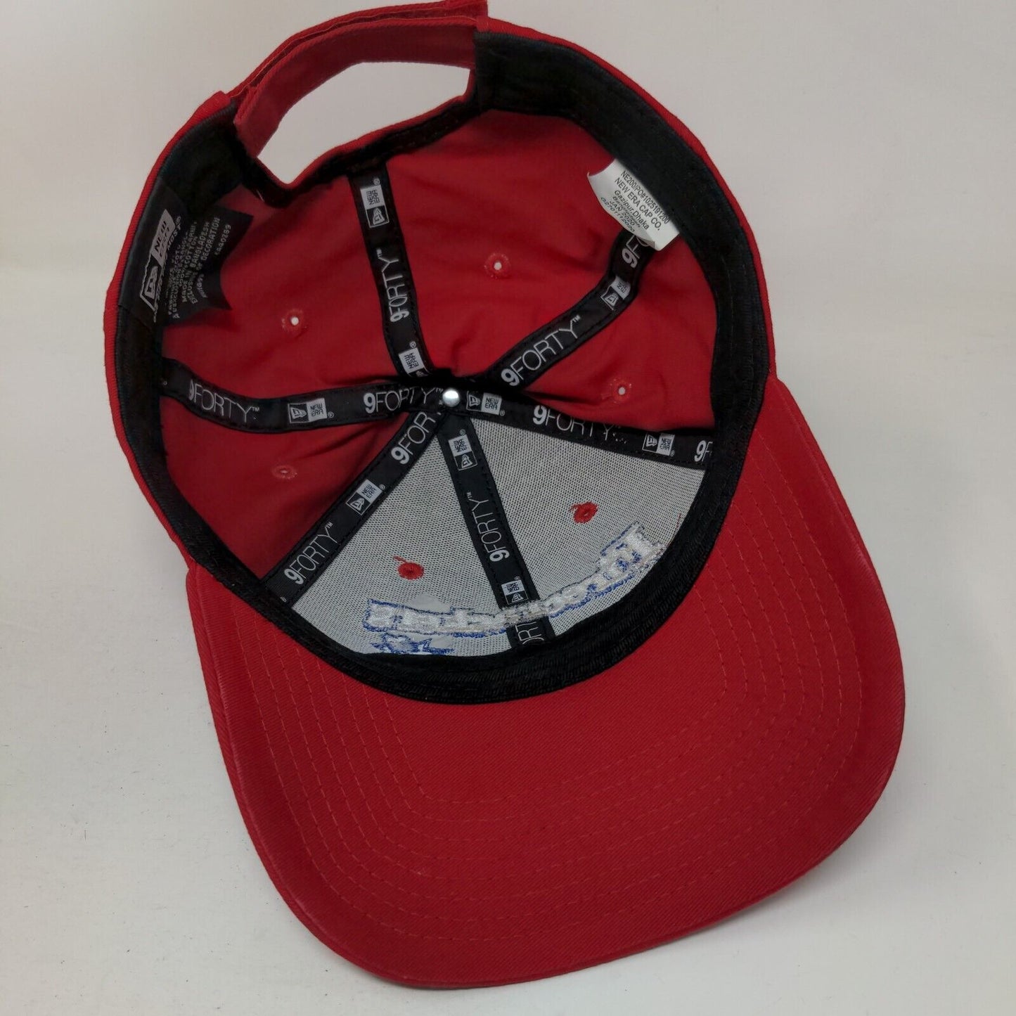 Firecrackers Strapback Hat Red OSFM Adjustable Embroidered Cotton New Era