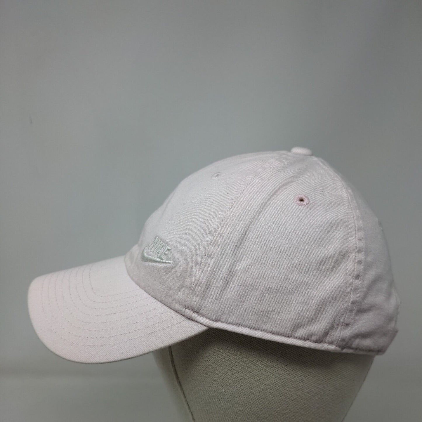 Nike Slideback Hat Pink OSFM Embroidered Logo Adjustable Heritage86