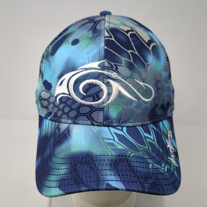 Kryptek Strapback Hat Camo One Size Embroidered Logo Outdoor Cap