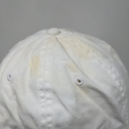 Polo Ralph Lauren Men's Slideback Hat White Size OS Embroidered Logo Cotton