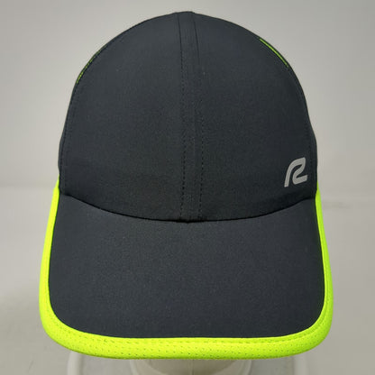 Road Runner Sports Baseball Cap Black One Size Mesh Running Performance Hat