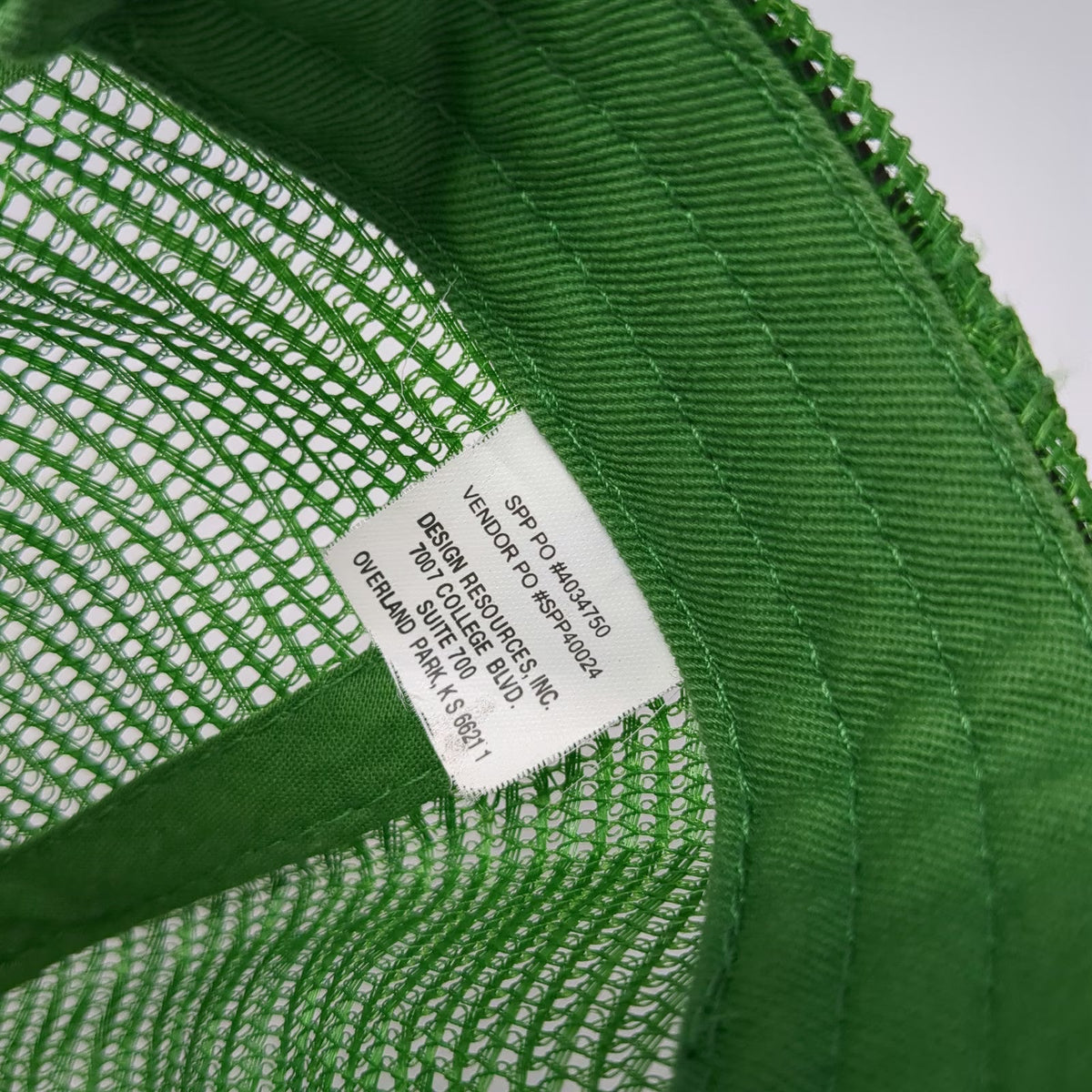 John Deere Trucker Hat Green One Size Mesh Snapback Embroidered Logo Farming