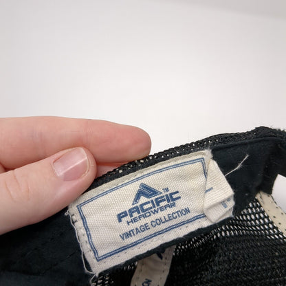 Bill Miller Est. 1953 Snapback Trucker Hat Black One Size Adjustable Mesh Back