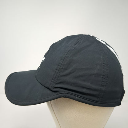 Adidas Baseball Cap Black White One Size Trefoil Logo Three Stripes Sport Hat