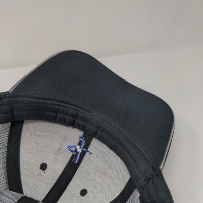 CJ Precision Machine Inc Snapback Trucker Hat Black OS Mesh Back Port Authority