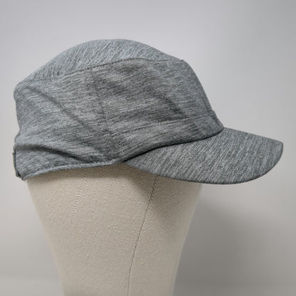 Adidas Army Cap Gray One Size Strapback Heathered Lightweight Side Logo Hat