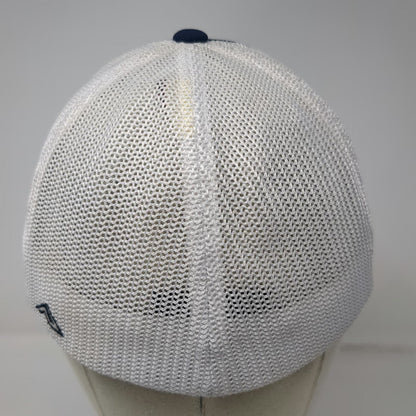 Pacific Headwear Blue Baseball Cap 7 3/8 Hat Roth Ag Construction Equipment Mesh
