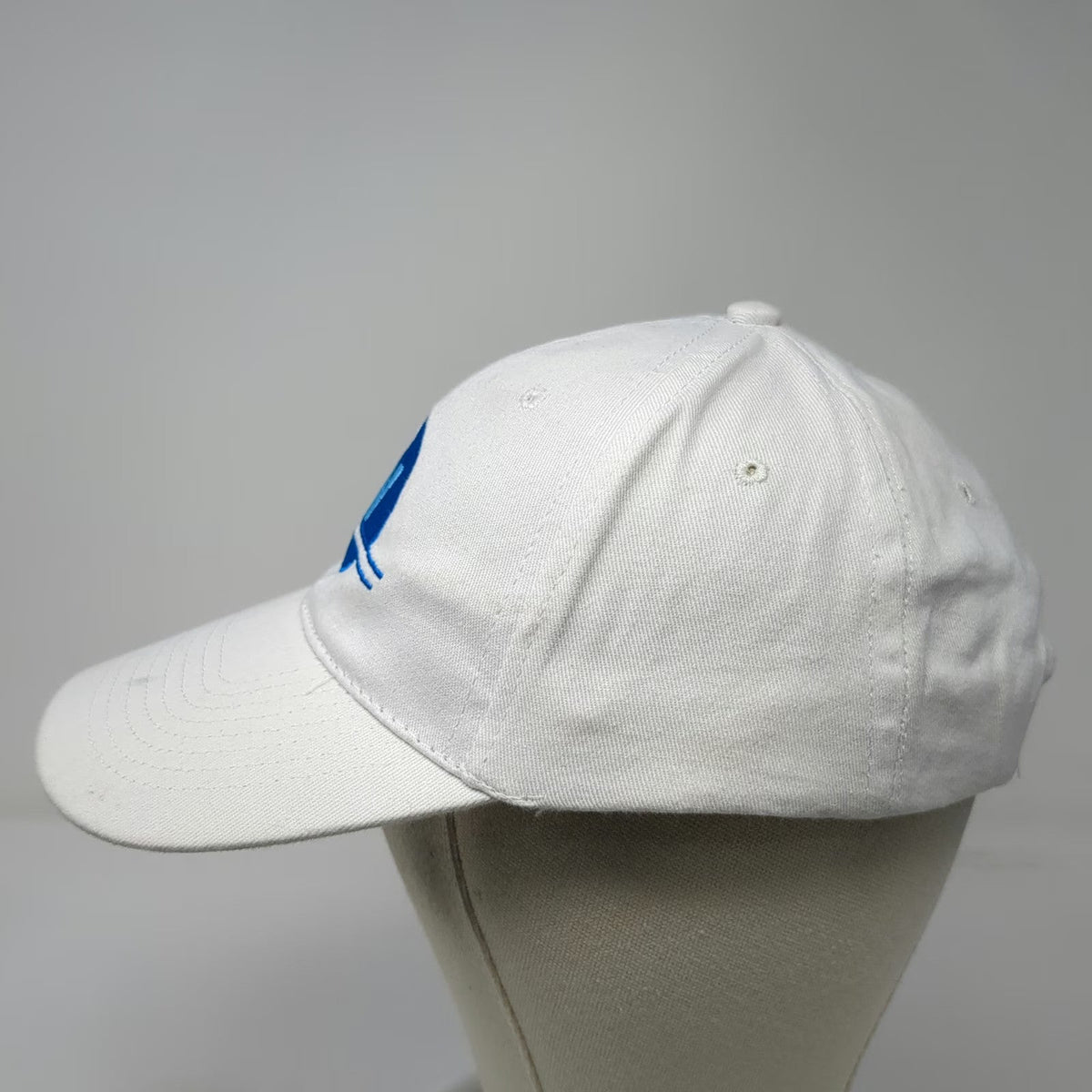 Hit Wear White Baseball Cap One Size Strapback Toothbrush Dental Logo Hat