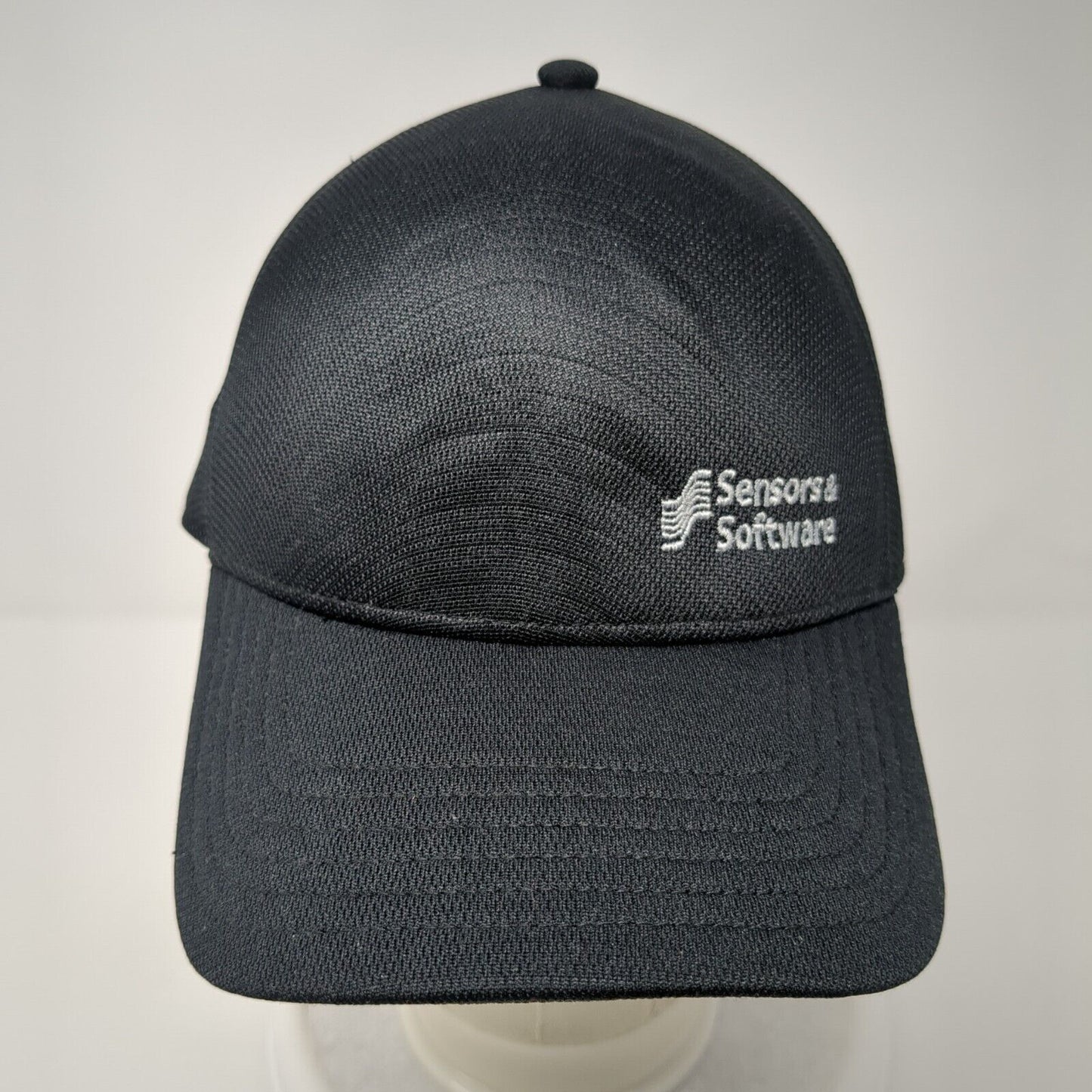 Sensors & Software Strapback Trucker Hat Black One Size Mesh Back