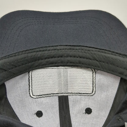 Coca-Cola Black Baseball Cap One Size Adjustable Strapback Patch Logo Drink Hat