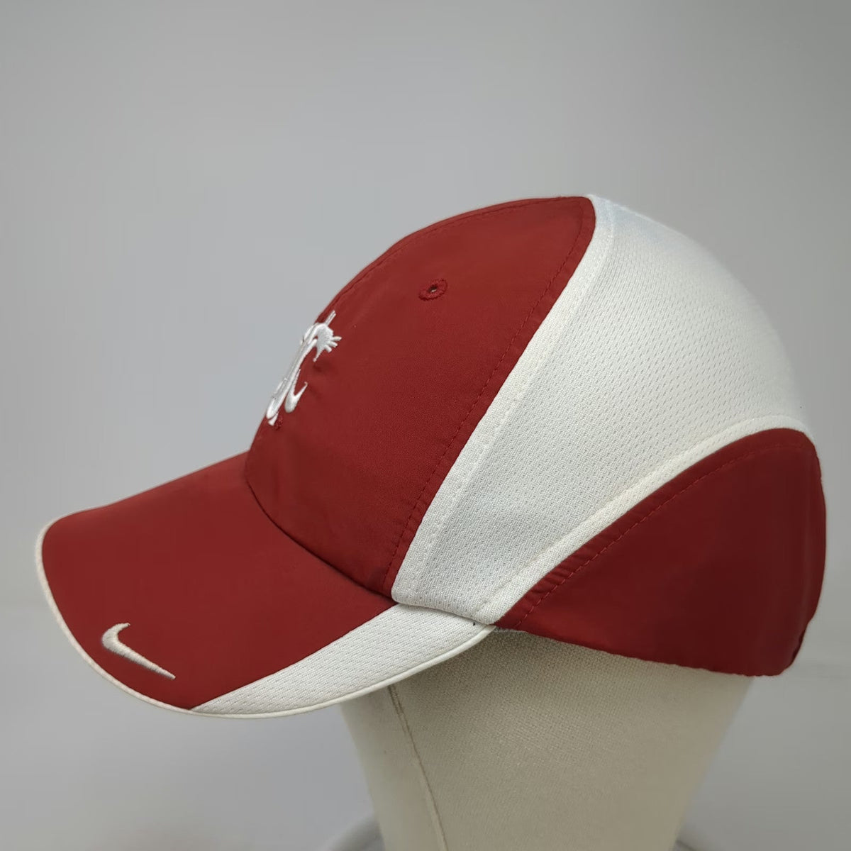 Washington State Cougars NCAA Nike Red One Size Mesh Adjustable WSU Logo Cap Hat