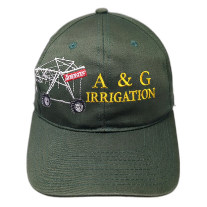 Cobra Snapback Green Hat One Size A & G Irrigation Zimmatic Embroidered Logo