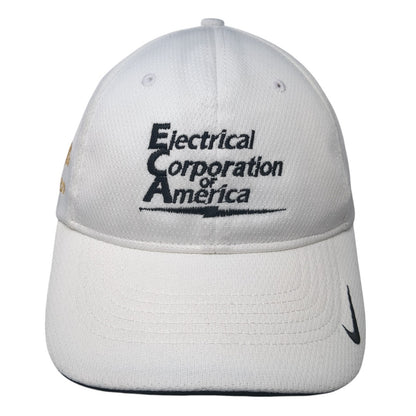 Electrical Corporation of America Fitted Baseball Cap White Large Legacy91 Nike