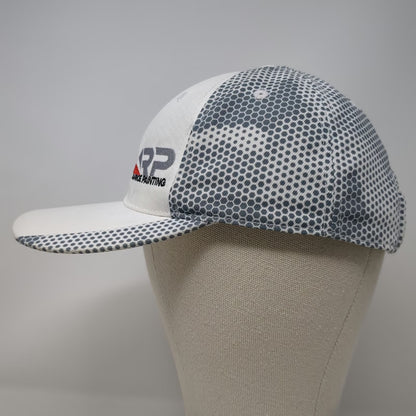 Sport-Tek Baseball Cap White Gray One Size Adam Roe Painting Hat Honeycomb