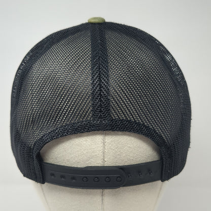SRW Products Snapback Mesh Back Trucker Hat Multi Camo One Size Yupoong