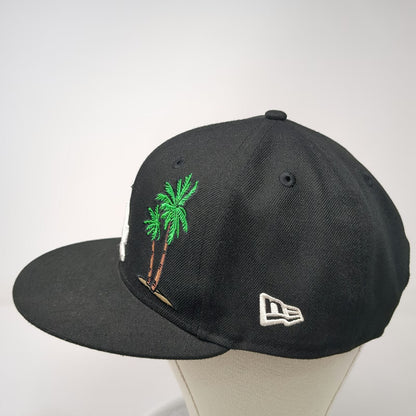 New Era MLB Los Angeles Dodgers Snapback Black OSFM Taco Palm Tree 9FIFTY Hat