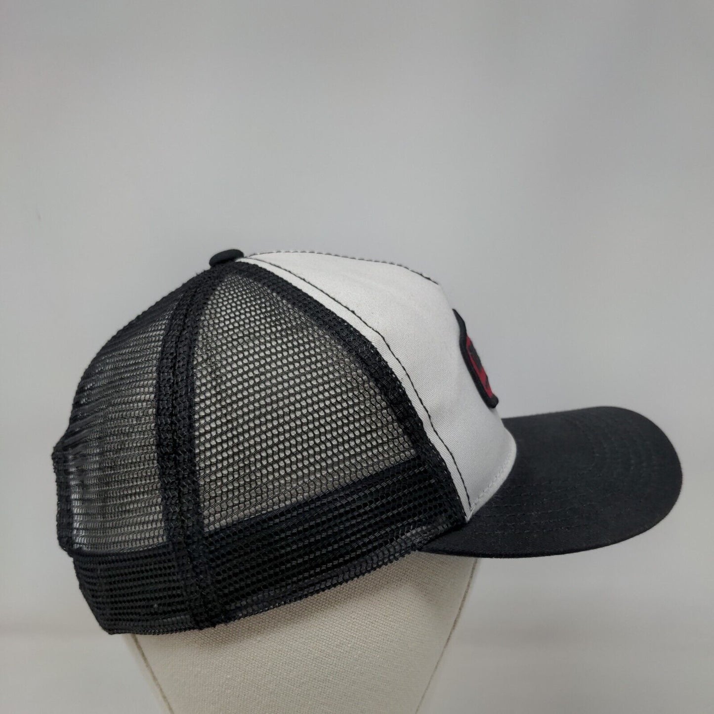 Dime City Cycles Snapback Trucker Hat Black One Size Embroidered Mesh Back