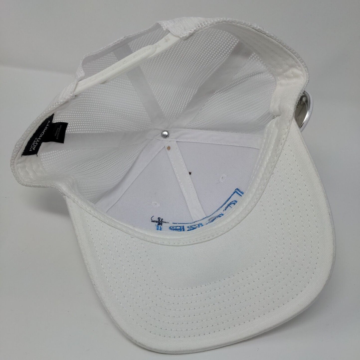 Corp+ Motel 6 Studio Snapback Trucker Hat White OSFA Port Authority