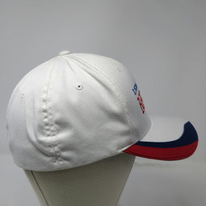 Beretta Baseball Cap White One Size Flexfit Embroidered Logo Curved Brim Hat