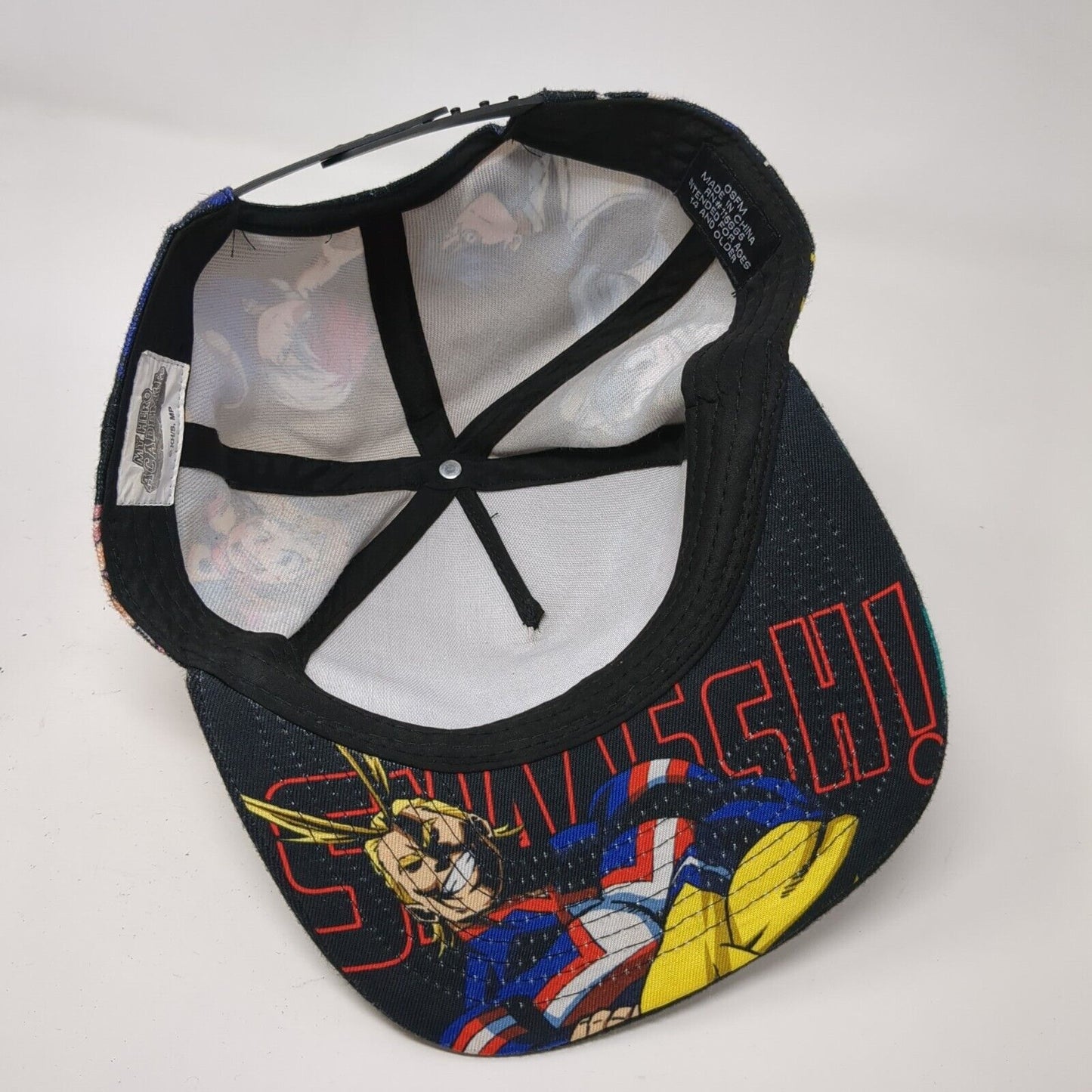 My Hero Academia Snapback Hat Multicolor OSFM Adjustable Anime
