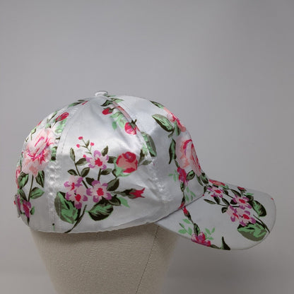 Unbranded Strapback Hat Multi One Size Adjustable Floral Print 6 Panel