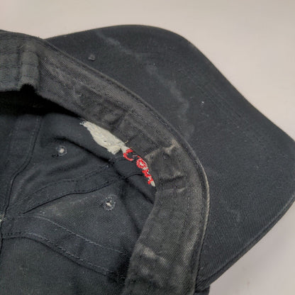 GE Supply Tech Center Adult Slideback Hat Black Fit All Embroidered Cotton