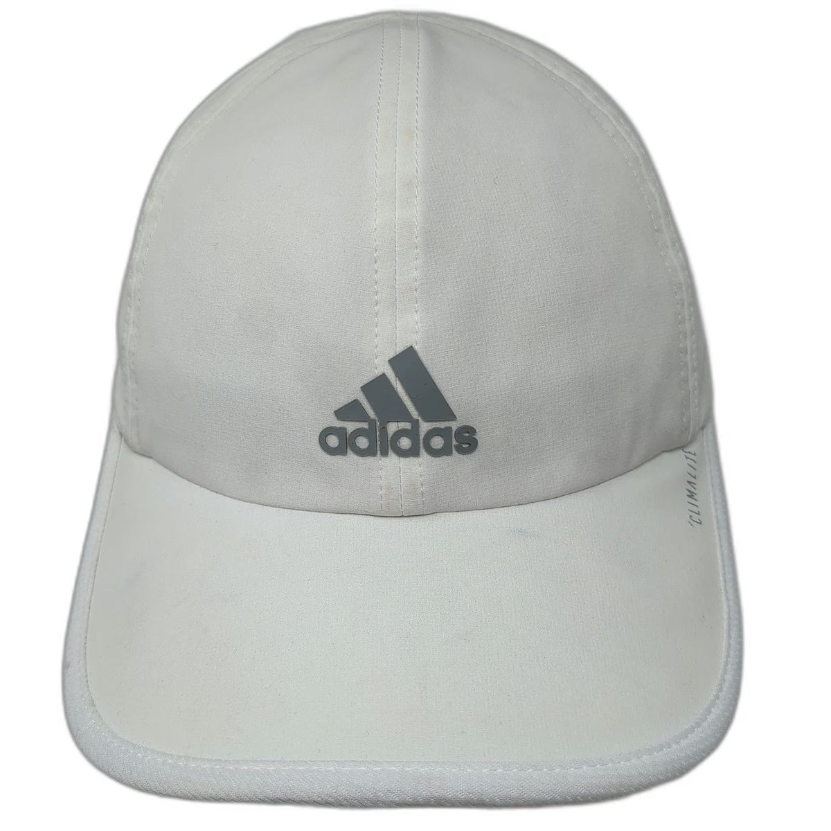 adidas Baseball Cap White One Size Climalite Mesh Performance Strapback Hat