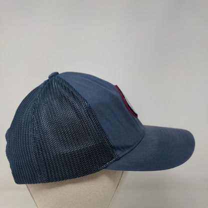 The Hackers Paradise Limited Series Snapback Trucker Hat Blue One Size Mesh Back
