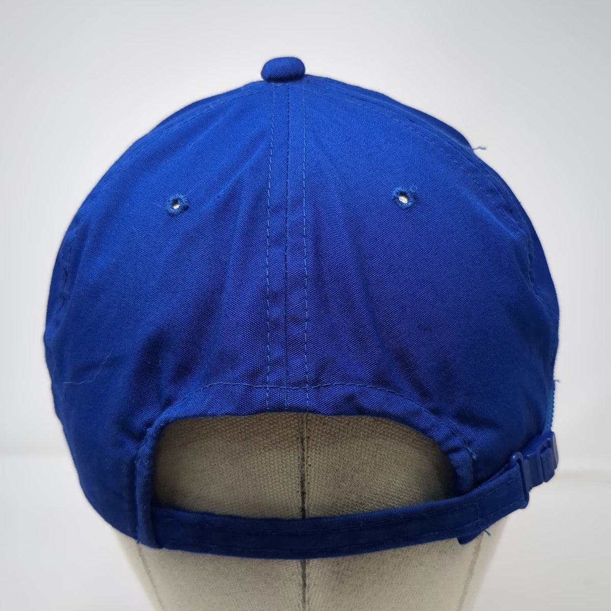 Headmaster 5 Panel Blue One Size Hat Rope Brim AIRE Graphic Logo Adjustable Cap